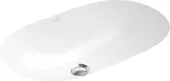 Villeroy & Boch O.novo Раковина для установки под столешницу, внутренний размер 530 x 320 x 150 mm, Альпийский белый CeramicPlus, с переливом 416250R1