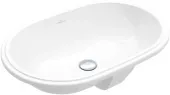 Villeroy & Boch Architectura Раковина для установки под столешницу, внутренний размер 570 x 375x 125 mm, Альпийский белый, с переливом 5A766001