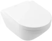 Villeroy & Boch Architectura Комбинированная упаковка подвесной унитаз со смывом TwistFlush[e³],с сиденьем Альпийский белый 4694CL01