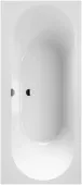 Villeroy & Boch Oberon 2.0 Ванна Duo, 1800 x 800 mm, Альпийский белый UBQ180OBR2DV-01