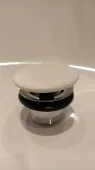 Villeroy & Boch Аксессуары Незапираемый донный клапан с решеткой,с керамической крышкой 75 x 110 x 75 mm, Альпийский белый 68350001