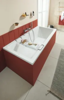 Villeroy & Boch Targa Plus Duo ванна 1800 x 800 mm, Альпийский белый UBA180NES2V-01