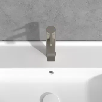 Villeroy & Boch Dawn Смеситель для раковины, Brushed Nickel TVW10610315264