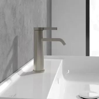 Villeroy & Boch Dawn Смеситель для раковины, Brushed Nickel TVW10610315264