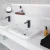 Villeroy & Boch Architectura Square Смеситель для раковины однорычажный черный TVW125001000K5