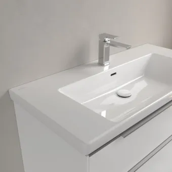 Villeroy & Boch Subway 3.0 Pаковина для установки на тумбу, 1000 x 470 x 165 mm, с переливом, Альпийский белый 4A70A501