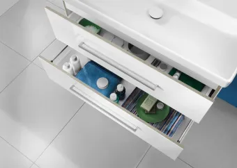 Villeroy & Boch Avento Pаковина для установки на тумбу, 1000 x 470 x 165 mm, Альпийский белый, с переливом, нешлифованный 4156A501