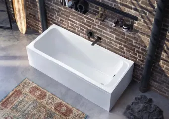 Villeroy & Boch Architectura Square Излив для ванны черный TVT125002000K5
