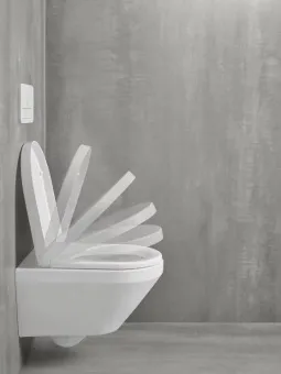 Villeroy & Boch Architectura Сиденье с крышкой для унитаза, с функцией автоматического опускания (SoftClosing), со снимаемым сиденьем (QuickRelease), Альпийский белый 98M9C101