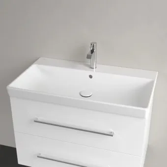 Villeroy & Boch Avento Pаковина для установки на тумбу, 800 x 470 x 165 mm, Альпийский белый, с переливом, нешлифованный 41568001