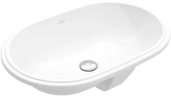 Villeroy & Boch Architectura Раковина для установки под столешницу, внутренний размер 570 x 375x 125 mm, Альпийский белый, с переливом 5A766001