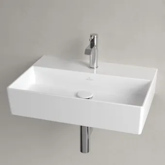 Villeroy & Boch  Memento 2.0 Pаковина, 600 x 420 x 135 mm, Альпийский белый CeramicPlus, без перелива 4A226LR1