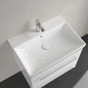 Villeroy & Boch Avento Pаковина, 650 x 470 x 180 mm, Альпийский белый, с переливом, нешлифованный 41586501