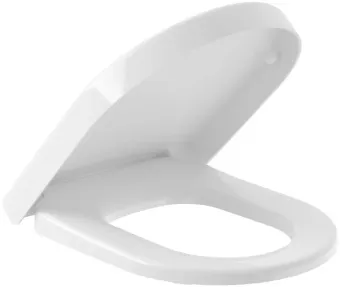 Villeroy & Boch Subway 2.0 Сиденье с крышкой для унитаза, с функцией автоматического опускания (SoftClosing), со снимаемым сиденьем (QuickRelease), Альпийский белый 9M68S101