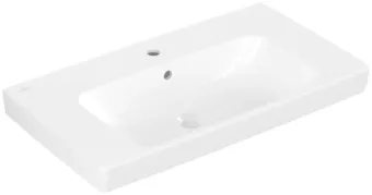 Villeroy & Boch Architectura Pаковина, 800 x 455 x 165 mm, Альпийский белый, с переливом 4A878001