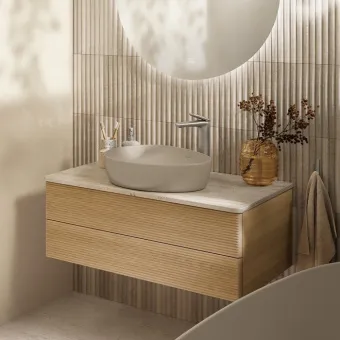 Villeroy & Boch Antao Раковина для установки на столешницу, 510 x 400 x 146 mm, Almond CeramicPlus, без перелива 4A7351AM