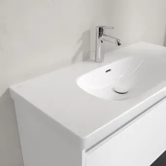 Villeroy & Boch Skyla Pаковина для установки на тумбу, 1000 x 470 x 165 mm, с переливом, Альпийский белый 5A51A501