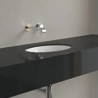 Villeroy & Boch Loop & Friends Раковина для установки под столешницу, внутренний размер 430 x 290 x 140 mm, Альпийский белый, с переливом 4A530001