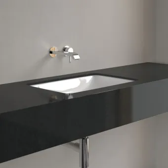 Villeroy & Boch Loop & Friends Раковина для установки под столешницу, внутренний размер 540 x 340 x 135 mm, Альпийский белый, без перелива, наружная сторона покрыта глазурью 4A570101