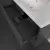 Villeroy & Boch Skyla Тумба под раковину, 2 выдвижных ящика, 972 x 596 x 439 mm, Graphite +Skyla Pаковина для установки на тумбу, 1000 x 470 x 165 mm, с переливом, Альпийский белый C79900VR+5A51A501