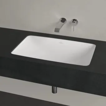 Villeroy & Boch Loop & Friends Раковина для установки под столешницу, внутренний размер 615 x 380 x 140 mm, Альпийский белый, с переливом 4A580001