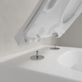 Villeroy & Boch Venticello Комбинированная упаковка, настенный, смыв DirectFlush, Альпийский белый CeramicPlus 4611RLR1