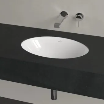 Villeroy & Boch Loop & Friends Раковина для установки под столешницу, внутренний размер 485 x 325 x 160 mm, Альпийский белый, с переливом 4A540001