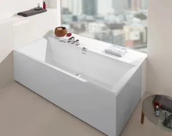 Villeroy & Boch Squaro Edge 12 Ванна Duo, 1900 x 900 mm, Альпийский белый UBQ190SQE2DV-01