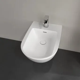 Villeroy & Boch Subway 3.0 Биде, настенный, 375 x 560 mm, Альпийский белый 44700001