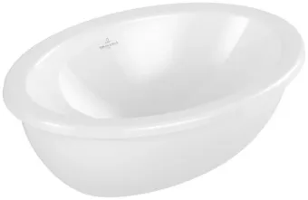 Villeroy & Boch Loop & Friends Раковина для установки под столешницу, внутренний размер 430 x 290 x 140 mm, Альпийский белый, с переливом 4A530001