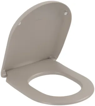 Villeroy & Boch Antao Сиденье с крышкой для унитаза, с функцией автоматического опускания (SoftClosing), со снимаемым сиденьем (QuickRelease), Almond 8M67S1AM 