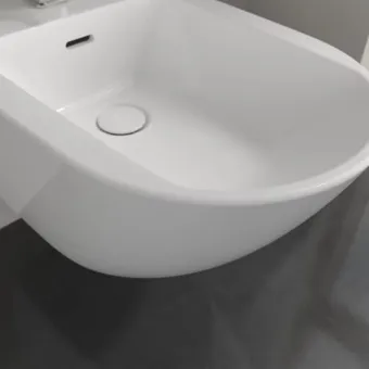 Villeroy & Boch Subway 3.0 Биде, настенный, 375 x 560 mm, Альпийский белый 44700001