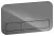 Villeroy & Boch Kлавиша смыва Viconnect 200G, Смыв с 2 объемами, Серое Стекло 922400RA