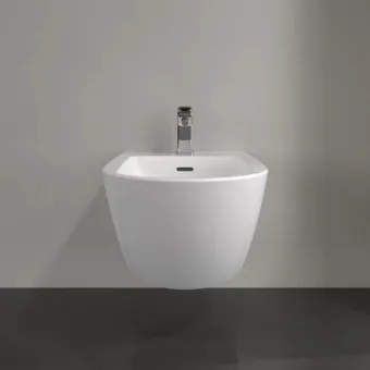 Villeroy & Boch Subway 3.0 Биде, настенный, 375 x 560 mm, Альпийский белый 44700001
