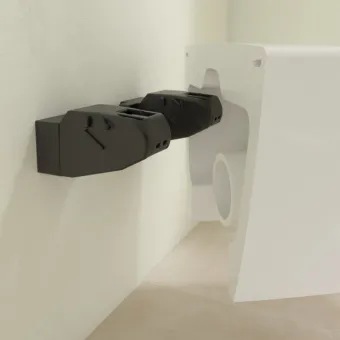 Villeroy & Boch Subway 2.0 Унитаз с открытым смывным краем Compact, настенный, смыв DirectFlush, Альпийский белый CeramicPlus, без сиденья 5606R0R1