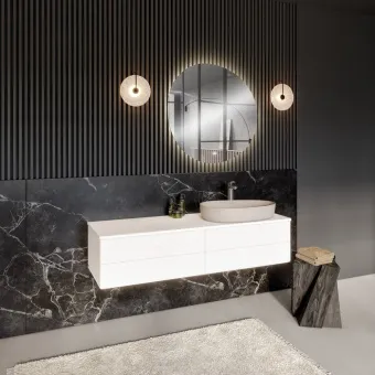 Villeroy & Boch Antao Раковина для установки на столешницу, 650 x 400 x 146 mm, Almond CeramicPlus, без перелива 4A7465AM