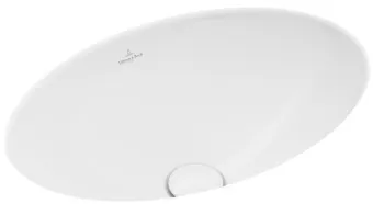 Villeroy & Boch Loop & Friends Раковина для установки под столешницу, внутренний размер 430 x 290 x 140 mm, Альпийский белый, с переливом 4A530001