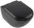 Villeroy & Boch Antao Унитаз с открытым смывным краем, настенный, смыв TwistFlush, Pure Black CeramicPlus, без сиденья 4674T0R7