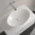 Villeroy & Boch Loop & Friends Раковина для установки на столешницу, 560 x 380 x 120 mm, Альпийский белый, с переливом, нешлифованный 4A470101