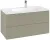 Villeroy & Boch Antao Тумба под раковину, с подсветкой, 2 выдвижных ящика, 988 x 504 x 496 mm, фронтальная поверхность со структурной обработкой, Stone Grey Matt Lacquer L05100HK