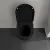 Villeroy & Boch Antao Унитаз с открытым смывным краем, настенный, смыв TwistFlush, Pure Black CeramicPlus, без сиденья 4674T0R7