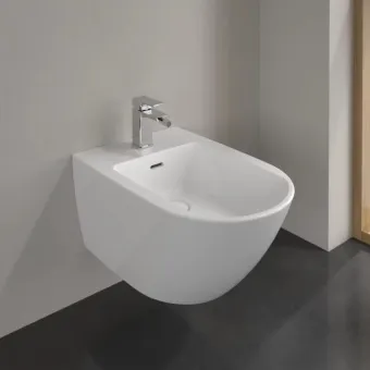 Villeroy & Boch Subway 3.0 Биде, настенный, 375 x 560 mm, Альпийский белый 44700001