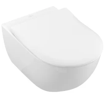 Villeroy & Boch Subway 2.0 Унитаз подвесной, настенный, с DirectFlush, Альпийский белый c сиденьем НОМЕР 20 Уценка