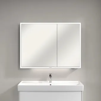 Villeroy & Boch My View Now Настенный зеркальный шкаф, с подсветкой, 1000 x 750 x 168 mm A4551000