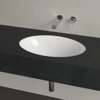 Villeroy & Boch Loop & Friends Раковина для установки под столешницу, внутренний размер 560 x 380 x 175 mm, Альпийский белый, с переливом 4A550001