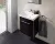 Villeroy & Boch Avento КОМПЛЕКТ Тумба под раковину, 1 дверь, 430 x 514 x 352 mm, Стекло черное A88700B3 +Avento Раковина компактная, 450 x 370 x 180 mm, Альпийский белый, с переливом, нешлифованный 73584501