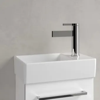 Villeroy & Boch Avento Раковина компактная, 360 x 220 x 110 mm, Альпийский белый, без перелива, см справа 43003L01
