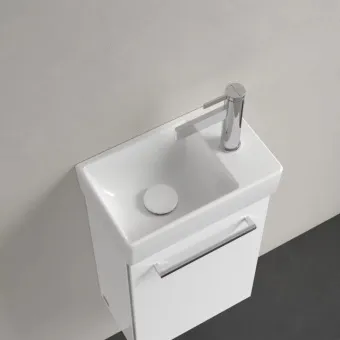 Villeroy & Boch Avento Раковина компактная, 360 x 220 x 110 mm, Альпийский белый, без перелива, см справа 43003L01
