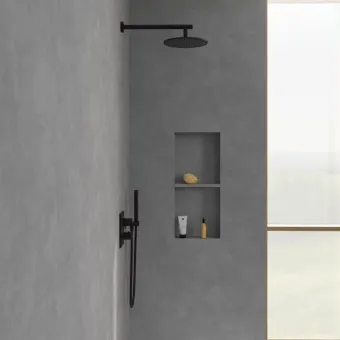 Villeroy & Boch Универсальные душевые устройства Ливневая насадка для душа черный TVC000001000K5