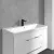 Villeroy & Boch Architectura Square Смеситель для раковины однорычажный черный мат TVW125004000K5